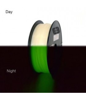 PLA 1.75 mm 750gr GLOW IN THE DARK GREEN